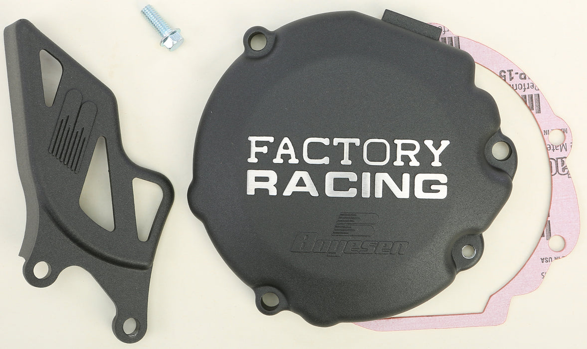 Boyesen SC-20B Black 'Factory Racing' Ignition Cover