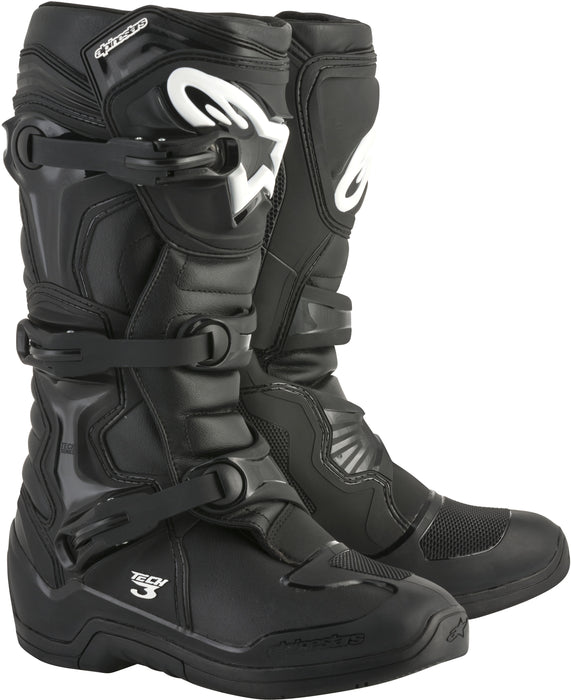 Alpinestars Men's Tech Motocross 3 Boots (Black, 16)