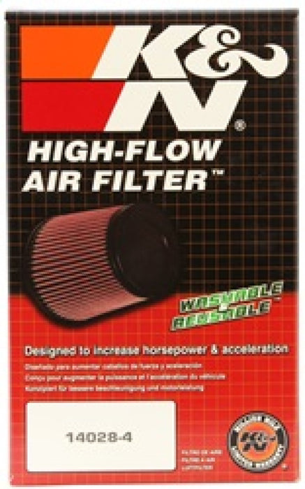 K&N Filter Universal Rubber Filter Oval Tapered 4in Base O/S L x 3.5in Top O/S L x 2.75in H RU-1824