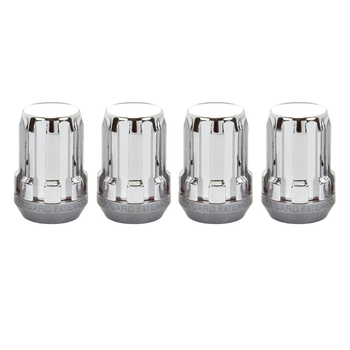 McGard SplineDrive Lug Nut (Cone Seat) M12X1.25 / 1.24in. Length (4-Pack) Chrome (Req. Tool) 65354