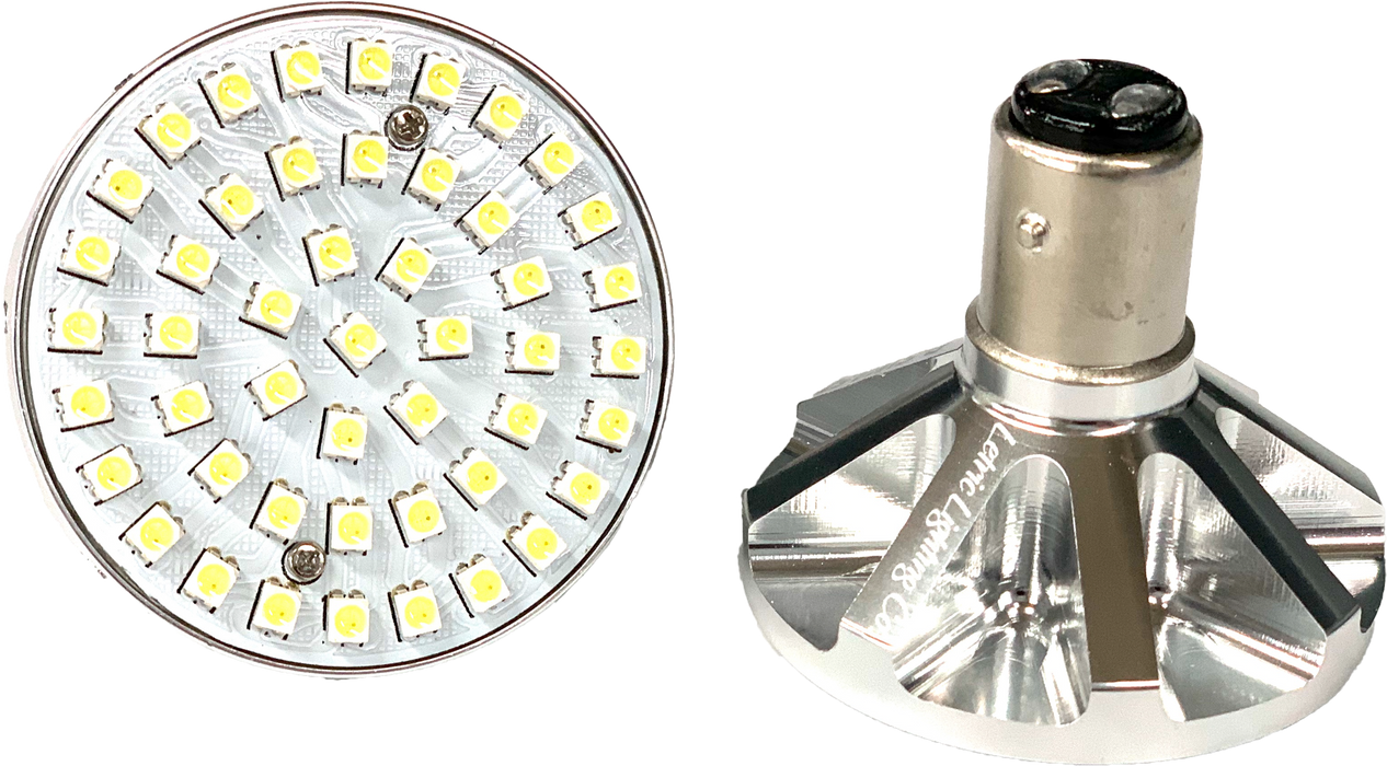 Letric Lighting Co LLC-P7SWA Premium Bullet Style Switchbacks LED Insert - 1157 - White/Amber