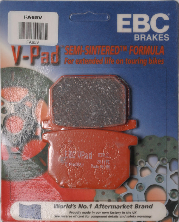 EBC Brakes FA65V FA65V SEMI SINT BRK PAD EBC
