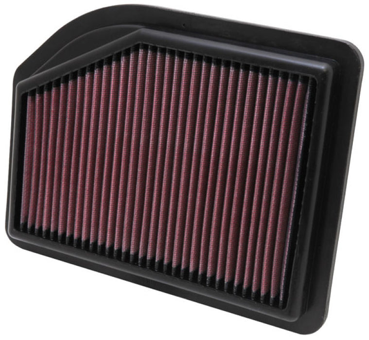 K&N Replacement Filter 10.219in O/S Length x 7.875in O/S Width x 1.125in H for 12 Honda CR-V 2.4L 33-2477