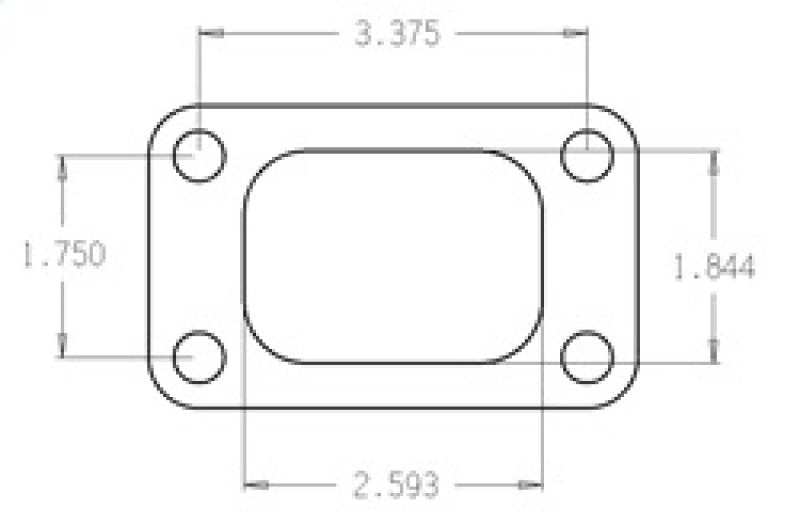 Cometic Turbo FLG T3/T4 Turbine Inlet Exhaust Gasket C4514