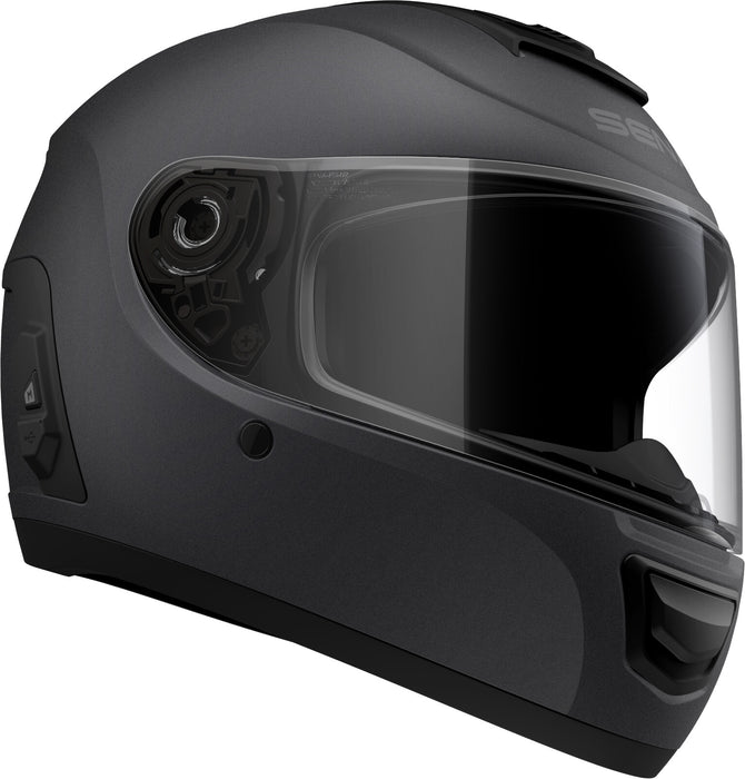 Sena Momentum Evo Helmet W/ Mesh Intercom Matte Black Xl MOVM-MB0XL1