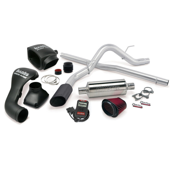 Banks Power 04-08 Ford 5.4L F-150 SCLB/ECMB Stinger System SS Single Exhaust w/ Black Tip 48483-B