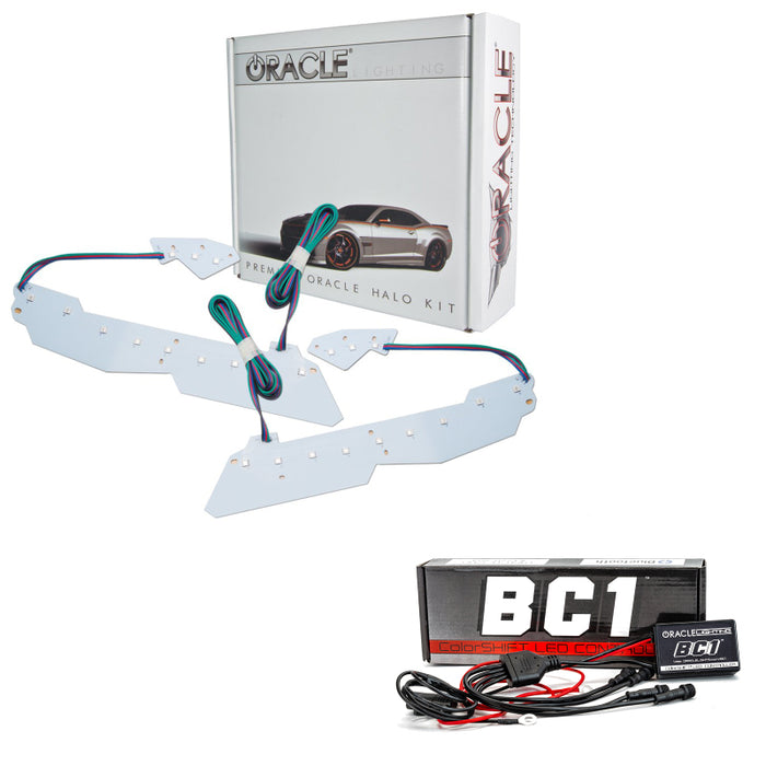 Oracle 14-19 Chevy Corvette C7 Headlight DRL Upgrade Kit ColorSHIFT w/ BC1 Controller SEE WARRANTY 2624-335