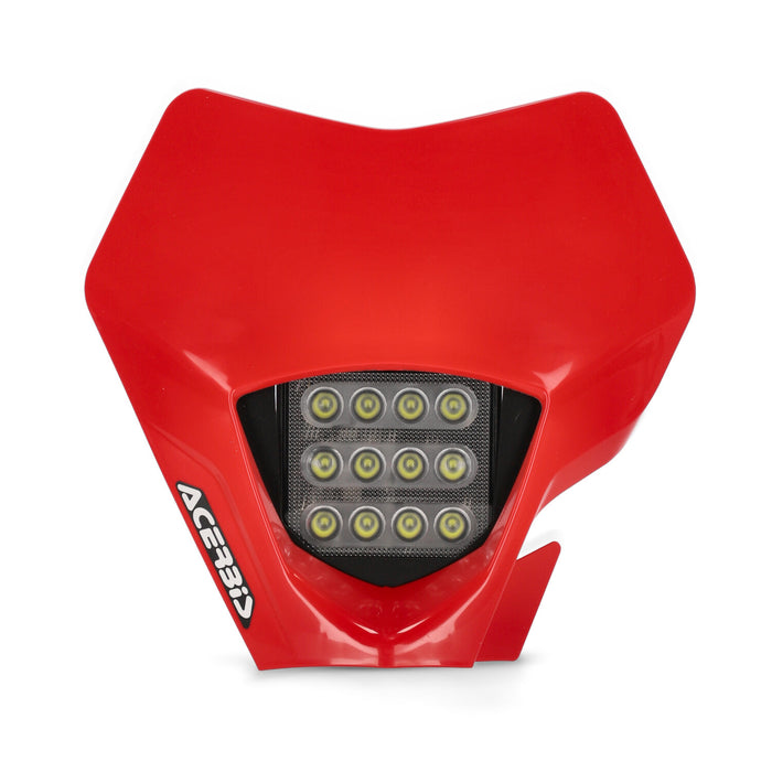 Acerbis Front Headlight - VSL (Red) For 21-22 GAS GAS EC250