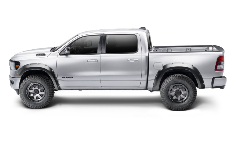 Bushwacker 19-22 Compatible with Dodge Ram 1500 Pocket Style Rear Flares 2pc Black 50054-02