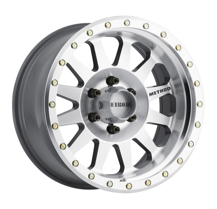 Method MR304 Double Standard 18x9 -12mm Offset 6x5.5 108mm CB Machined/Clear Coat Wheel MR30489060312N