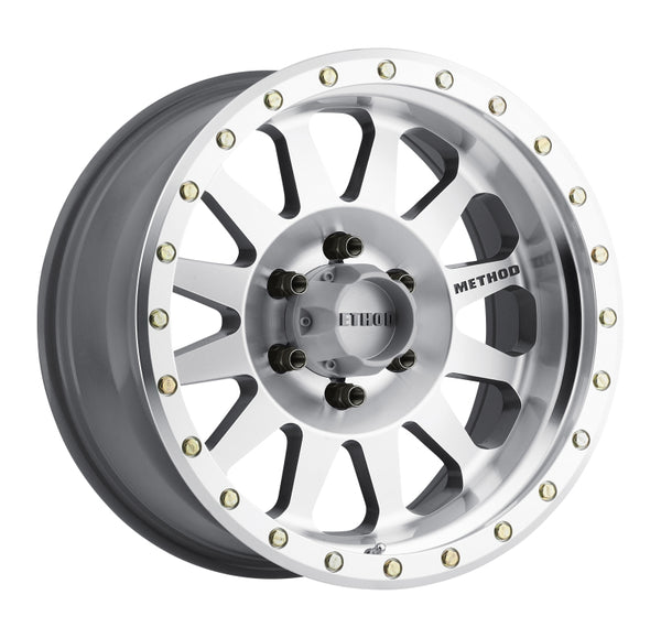 Method MR304 Double Standard 16x8 0mm Offset 6x5.5 108mm CB Machined/Clear Coat Wheel MR30468060300