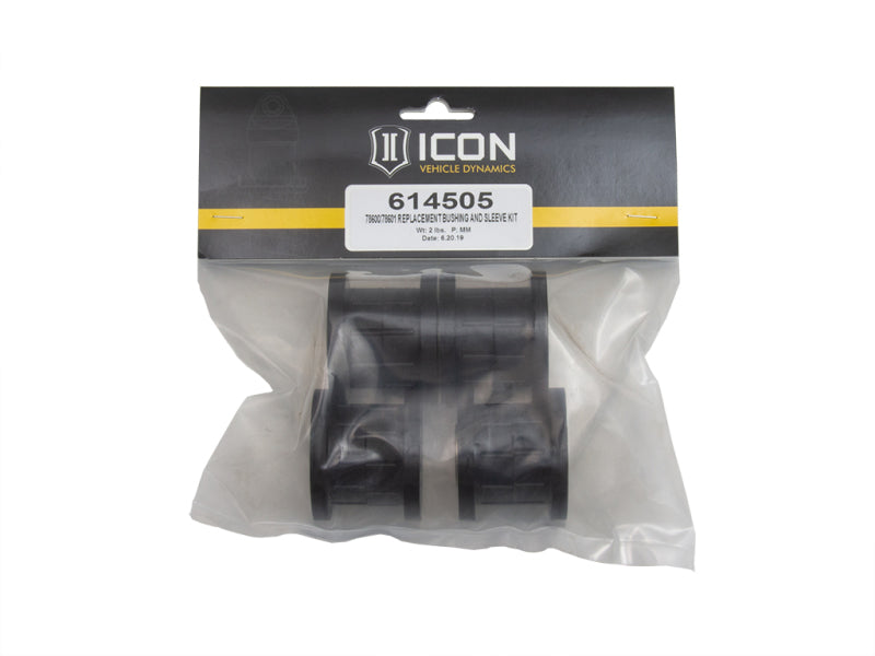 ICON 78600 / 78601 Replacement Bushing & Sleeve Kit 614505