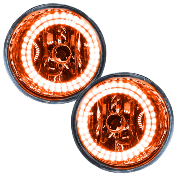 Oracle Lighting 04-15 Compatible with Nissan Titan Pre-Assembled LED Halo Fog Lights -Amber SEE WARRANTY 8177-005