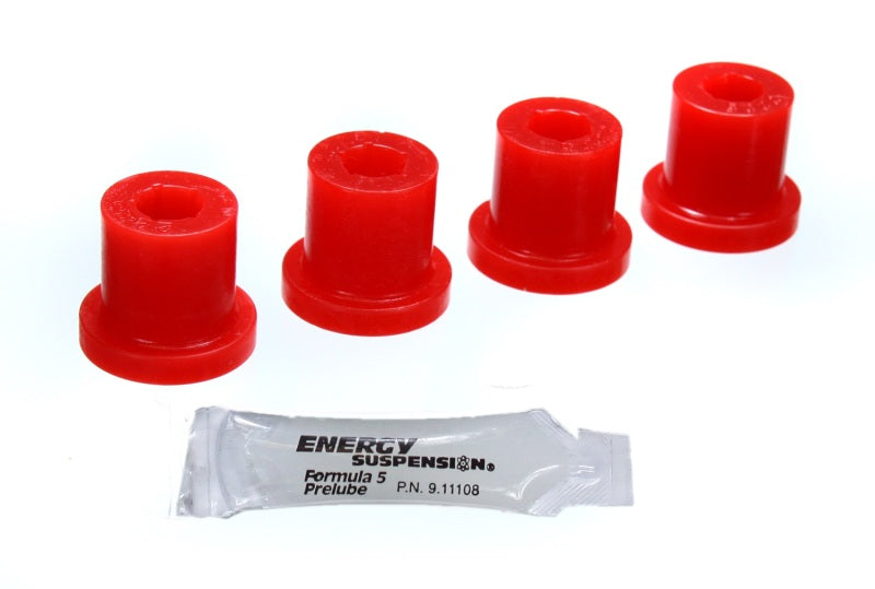 Energy Suspension Aftermarket Shackle Set Red 2.2118R