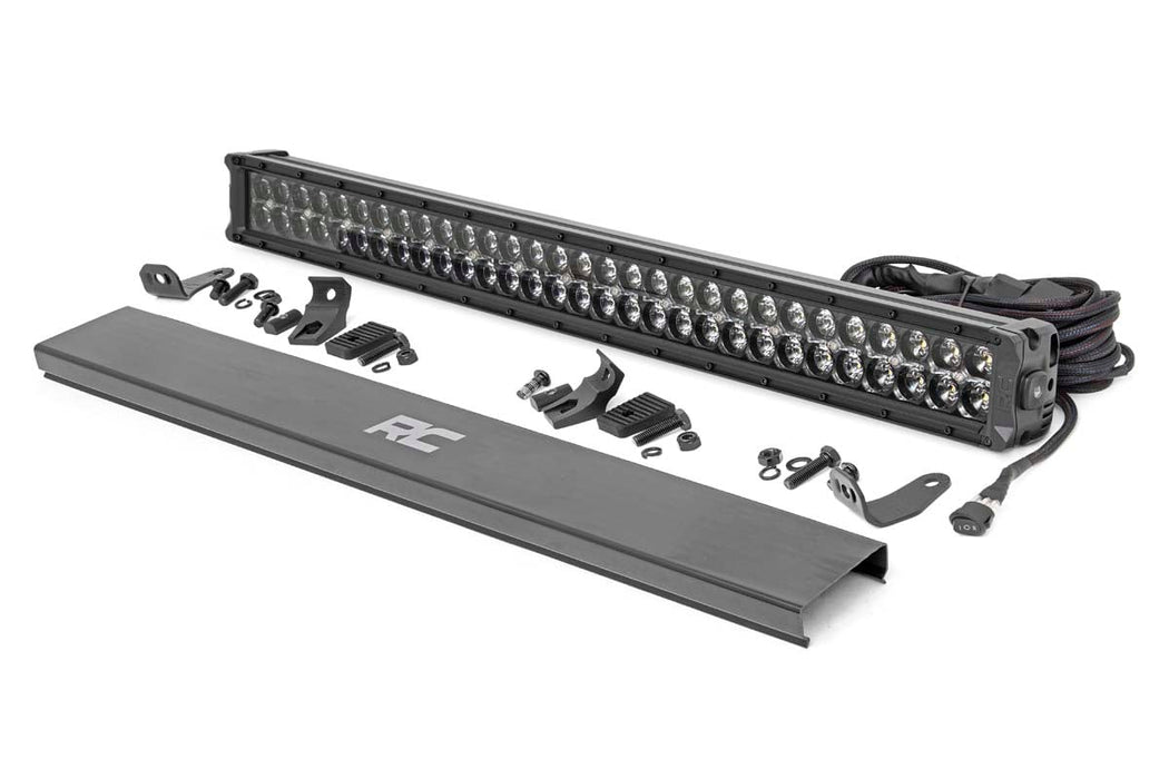 Rough Country Black Series Led Light 30 Inch Dual Row White Drl 70930BD