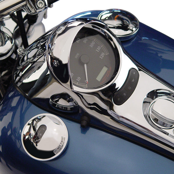 National Cycle - 04-07 Harley Davidson FLHRS Road King Custom Speed-Ometer Glare Stopper (N7840)