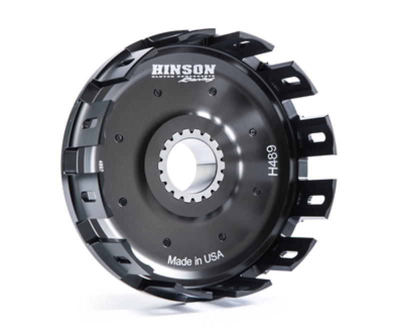 Hinson Clutch 09-12 Honda CRF450R Billetproof Clutch Basket w/Kickstarter Gear & Cushions H489