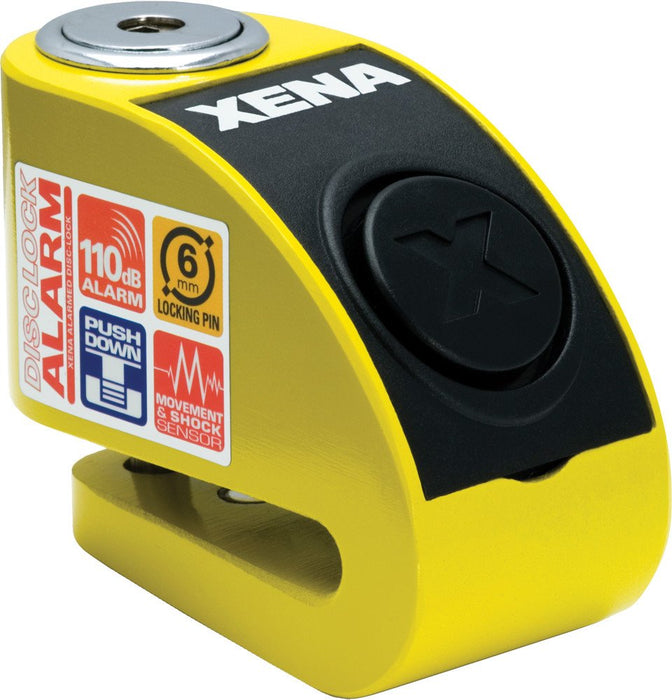 Xena XZZ6L Disc-Lock Alarm (Yellow)