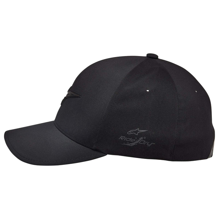 Alpinestars Standard Ageless Delta Curve Bill Hat Black Sm/Md, Multi, one_Size