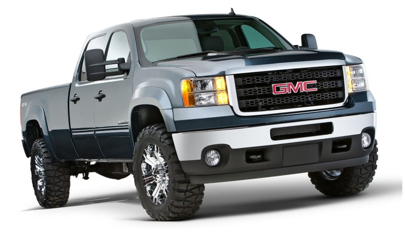 Bushwacker 07-13 GMC Sierra 1500 Fleetside Extend-A-Fender Style Flares 4pc 78.7/97.6in Bed Black 40952-02