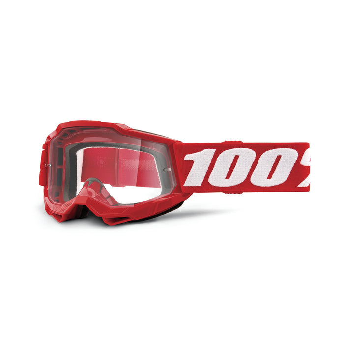 100% ACCURI 2 JUNIOR Goggle Neon/Red - Clear Lens