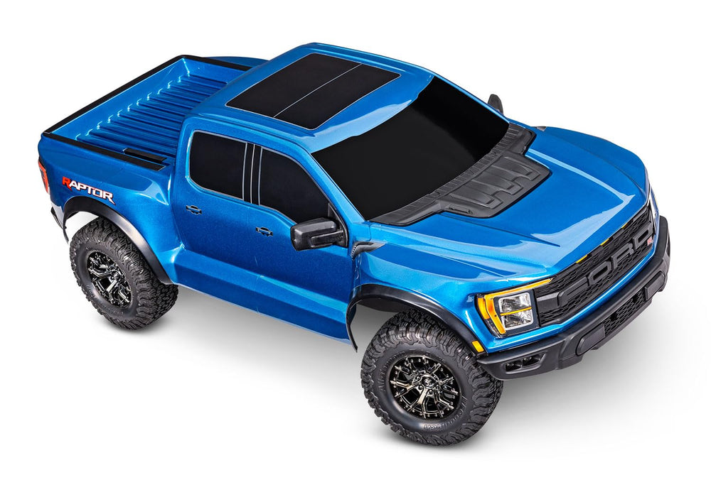 Traxxas 101076-4-BLUE - F-150 Raptor 4WD Truck Blue