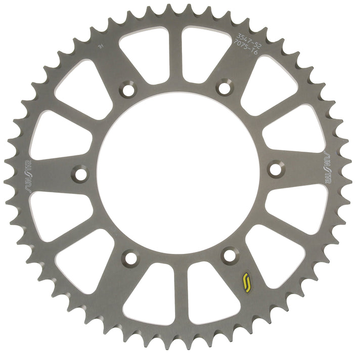 Sunstar 5-354752 Works Triplestar 52-Teeth 520 Chain Size Rear Aluminum Sprocket