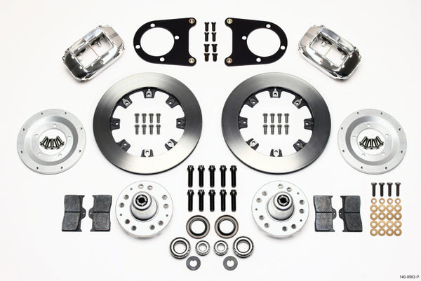 Wilwood Forged Dynalite Front Kit 12.19in Polished 37-48 Ford Psgr. Car Spindle 140-8583-P