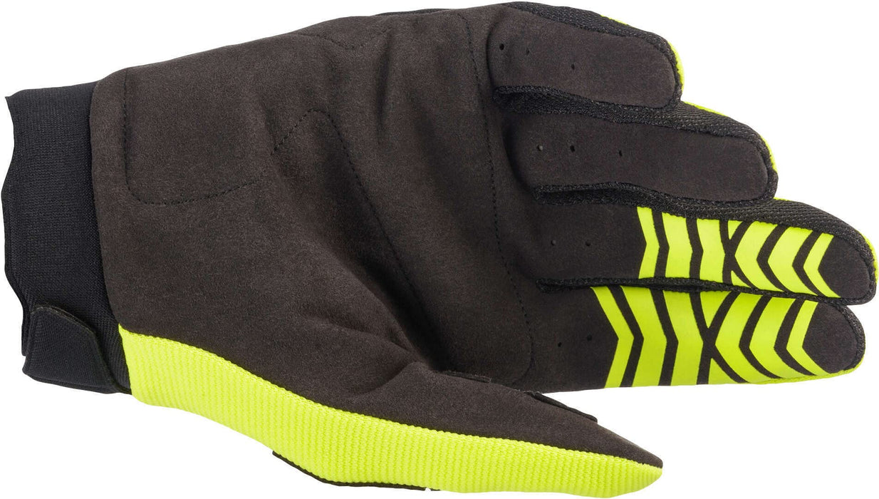 Alpinestars Full Bore Gloves Yellow Fluo/Black Sm (3563622-551-S)