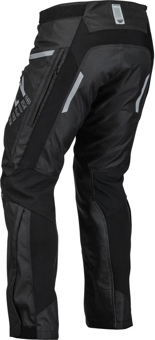 Fly Racing 2023 Adult Patrol Over-the-Boot Pants (Black/White, 44)