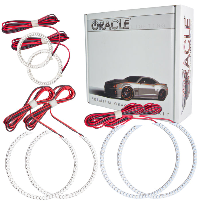 Oracle Compatible with Dodge Charger 05-10 LED Triple Ring Halo Kit White SEE WARRANTY 1118-001