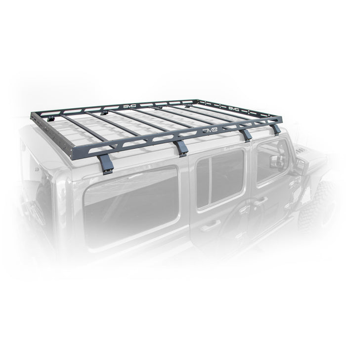 DV8 Offroad 18-21 compatible with Jeep Wrangler JL 4-Door Roof Rack RRJL-01