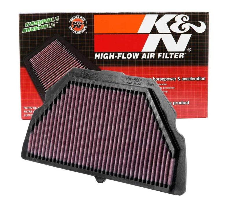 K&N Engine Air Filter: High Performance, Premium, Powersport Air Filter: Fits 2001-2006 HONDA (CBR600F, CBR600F4i) HA-6001