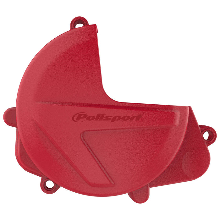 Polisport Clutch Cover Guard (RED) For 17-23 HONDA CRF450R