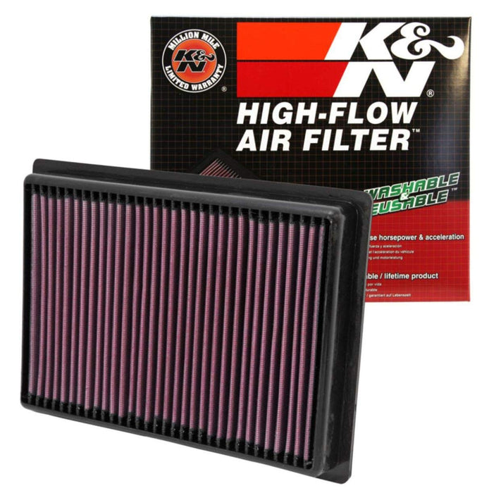 K&N Engine Air Filter: High Performance, Powersport Air Filter: Fits 2012-2019 POLARIS (Ranger Diesel, RZR 570, EPS, Crew, XP 900, High Lifter Edition, Hunter, Deluxe Edition, Northstar) PL-5712 , Black