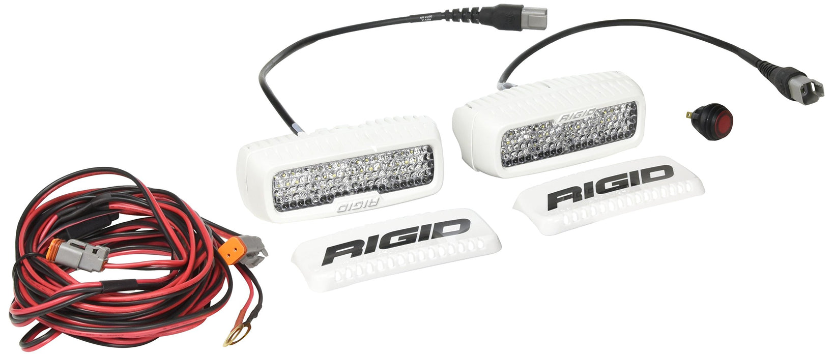Rigid Industries SR-Q Pro Series Light (Surface Mount / 6 LED/Driving/Pair)