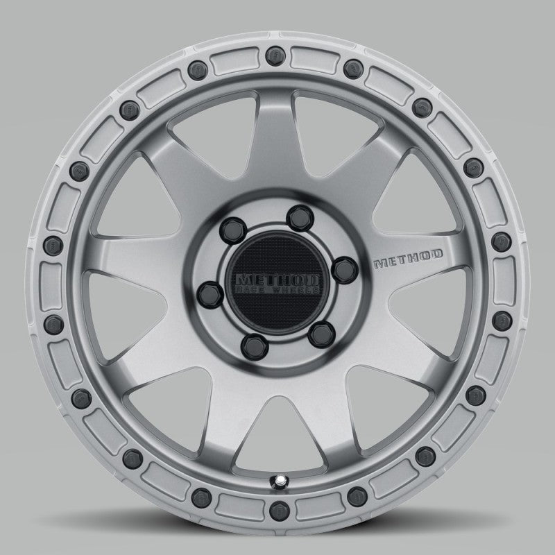 Method MR317 20x9 0mm Offset 6x5.5 106.25mm CB Matte Titanium Wheel MR31729060800