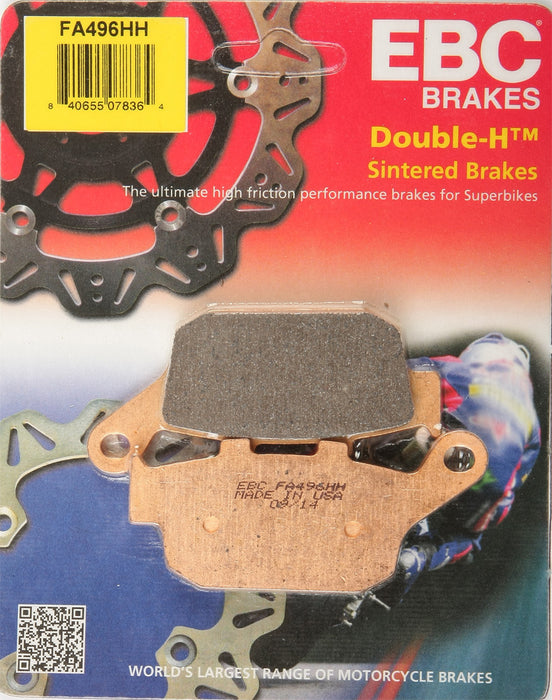 EBC Brakes FA496HH Disc Brake Pad Set, Black, 1x1x1