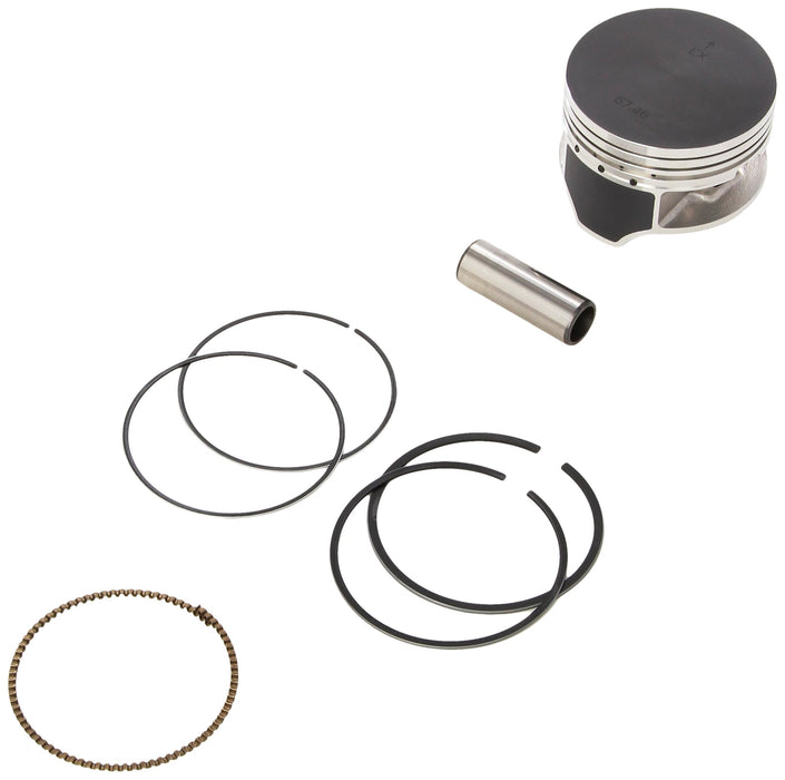 Namura (NA-30000-6) 67.47mm Diameter Piston Kit, Silver