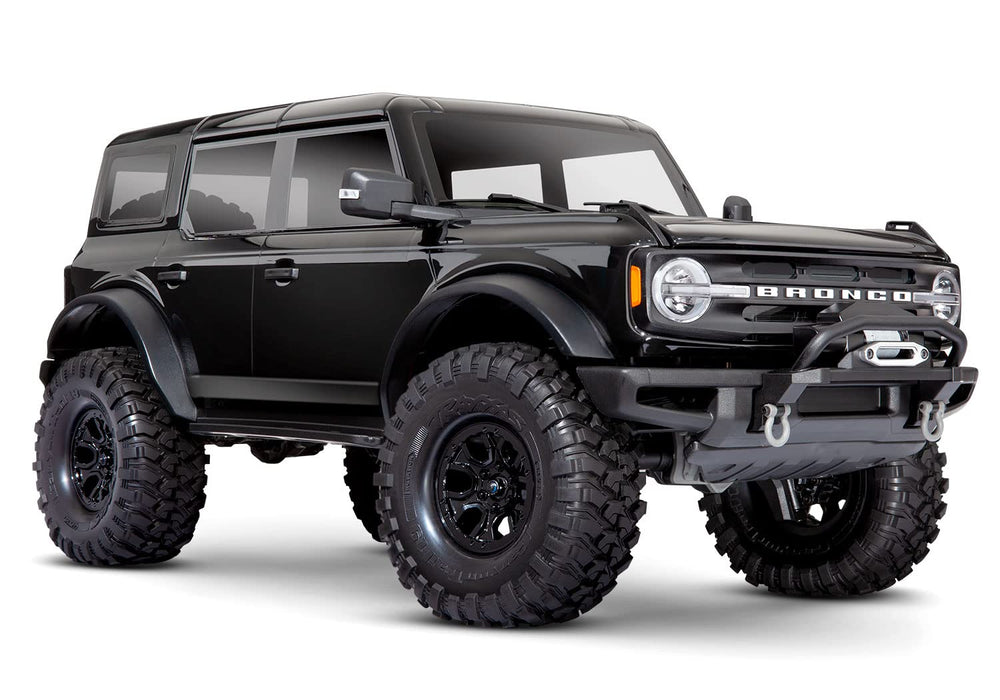 TRX-4 Scale and Trail® Crawler with 2021 Ford® Bronco Body: Shadow Black