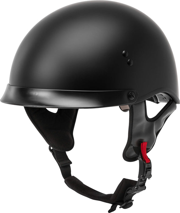 GMAX HH-65 Naked DOT Approved Half Helmet for Motorcycle, Moped, Scooter and More