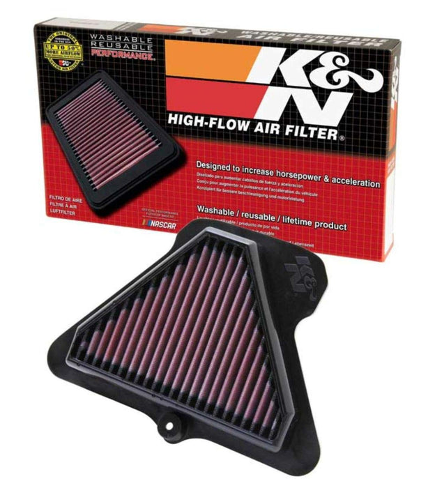 K&N Engine Air Filter: High Performance, Premium, Powersport Air Filter: Fits 2011-2015 KAWASAKI (ZX1000 Ninja ZX-10R, 30th Anniversary, ABS, ABS 30th Anniversary) KA-1011