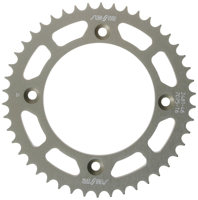 Sunstar 5-248146 Works Triplestar 46-Teeth 428 Chain Size Rear Aluminum Sprocket