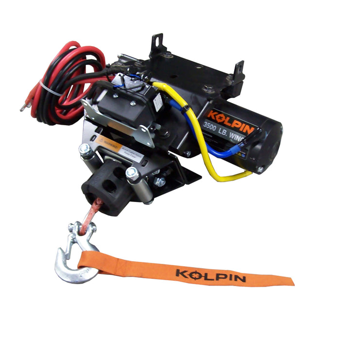 Kolpin 3500Lb Winch Pre-Wired W/ Quick Mount 2014-2022 Fits Honda Trx 420 Rancher 26-1030