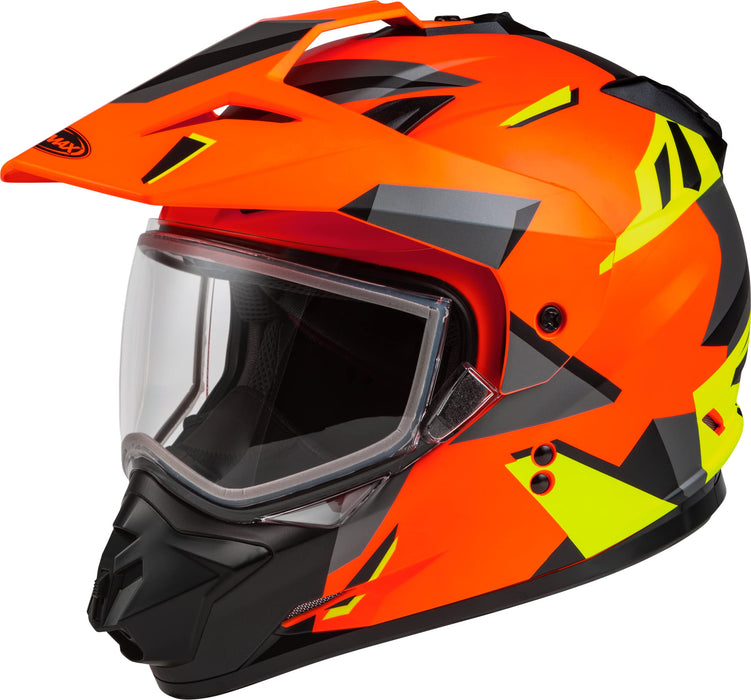 Gmax A2114147 Gm-11S Ripcord Adventure Snow Helmet Matt Neon Org/Hi-Vis XL