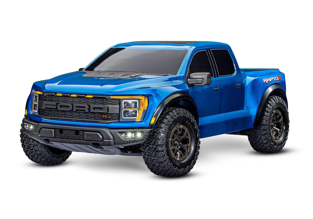 Traxxas 101076-4-BLUE - F-150 Raptor 4WD Truck Blue