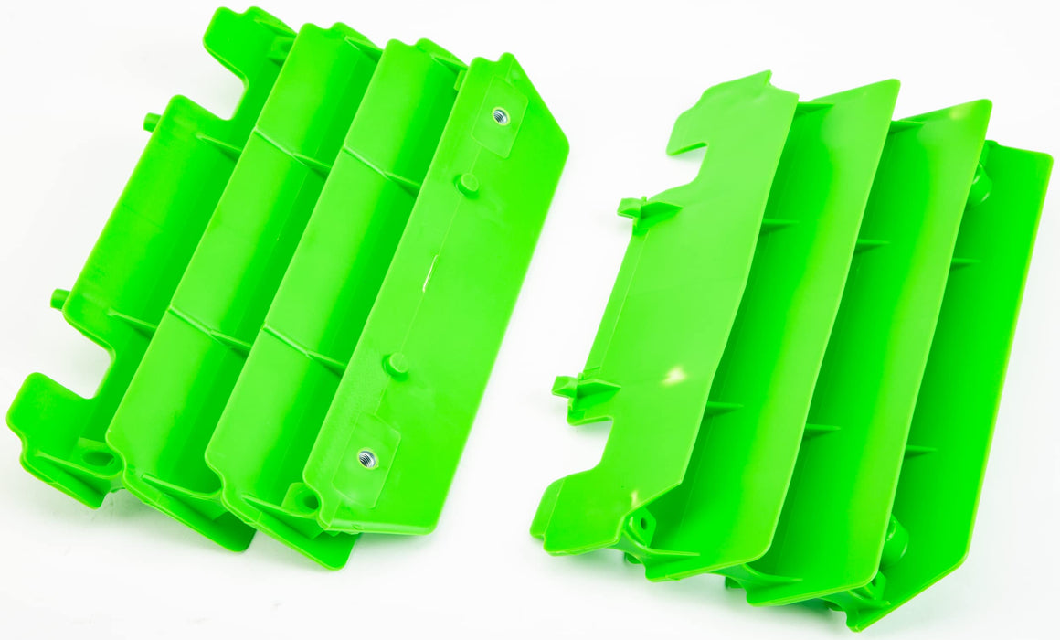 Polisport Radiator Louvers (GREEN 2005) For 97-98 KAWASAKI KX250