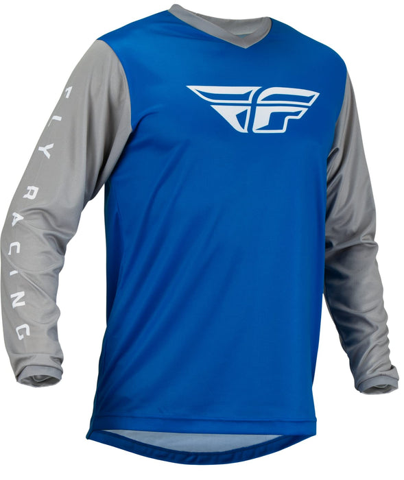 Fly Racing 2023 Adult F-16 Jersey (Blue/Grey, XX-Large)