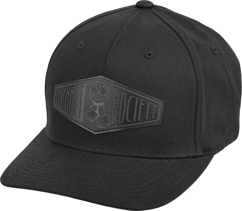 Highway 21 Asphalt Society Hat (Black/Black, Small)