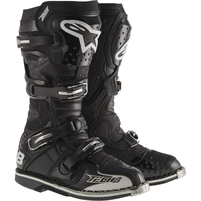 Alpinestars Tech 8 RS Men's Off-Road Motorcycle Boots - Black / 12